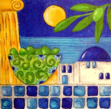 092 Mediterranean Sea - 3-ply
